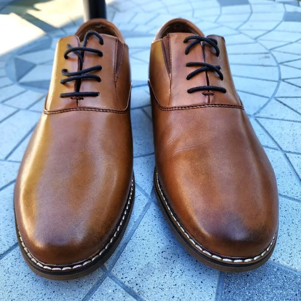 Steve Madden Waldorf Leather Oxford Dress Shoes 9.5